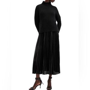 NWT All Saints Spark 2 in 1 Pleated Dress - Size XS